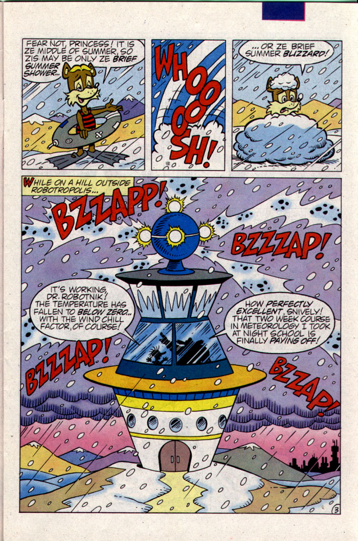 Sonic - Archie Adventure Series September 1995 Page 3